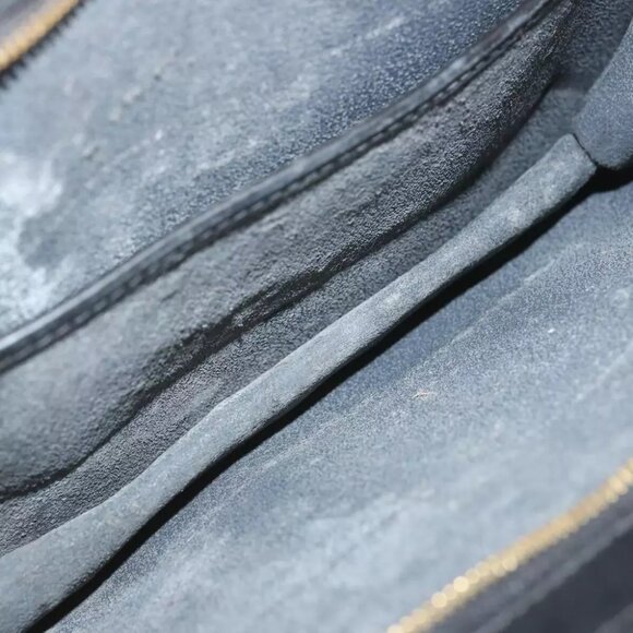 LOUIS VUITTON Epi Trousse Crete Clutch Bag Black M48402 LV Auth 68357 - Picture 12 of 14